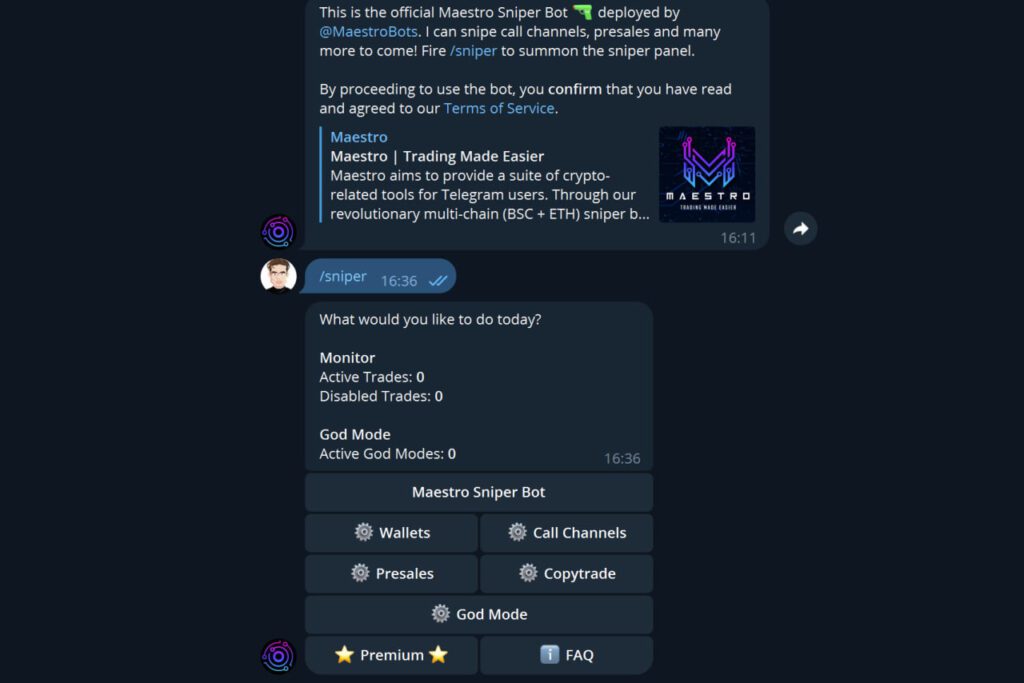 Introduction to Maestro Sniper Bot - Blockchain Army